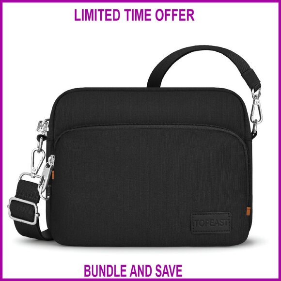 Lightweight Anti-Theft Crossbody Bag, RFID Secure, Waterproof Travel Shoulder